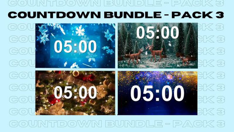 Countdown Bundle: Pack 3